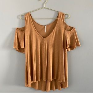 FREE PEOPLE Women’s Peek Shoulder Blouse - Medium